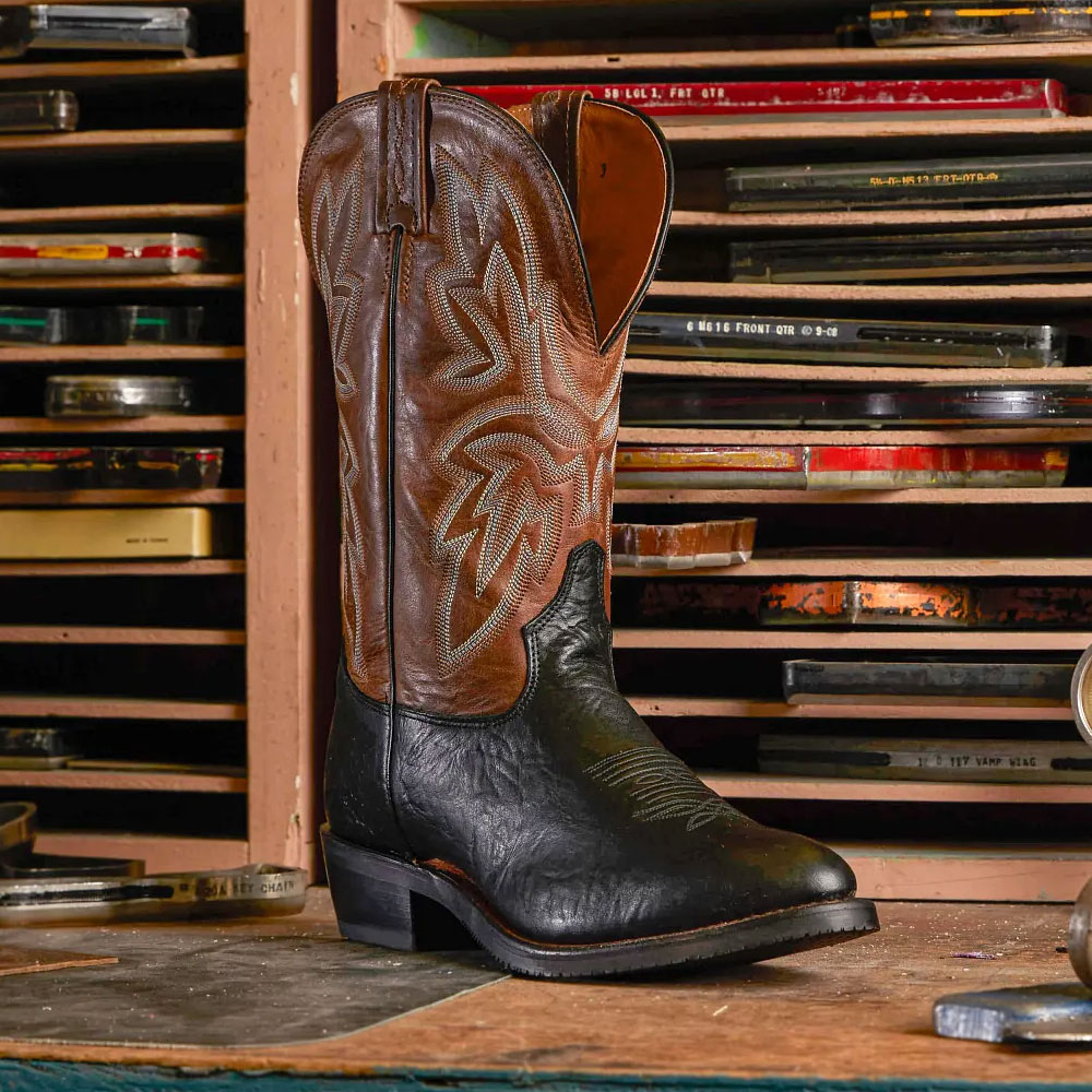 Featuring the Fernando 12" Western boot in Brown.