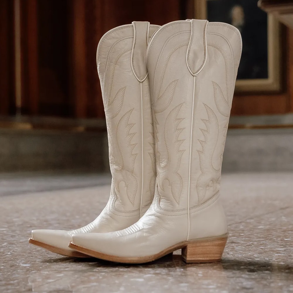 Featured Style: Jess 15-inch women&rsquo;s western boots in white. Shop the Jess 15-inch women&rsquo;s western boots.