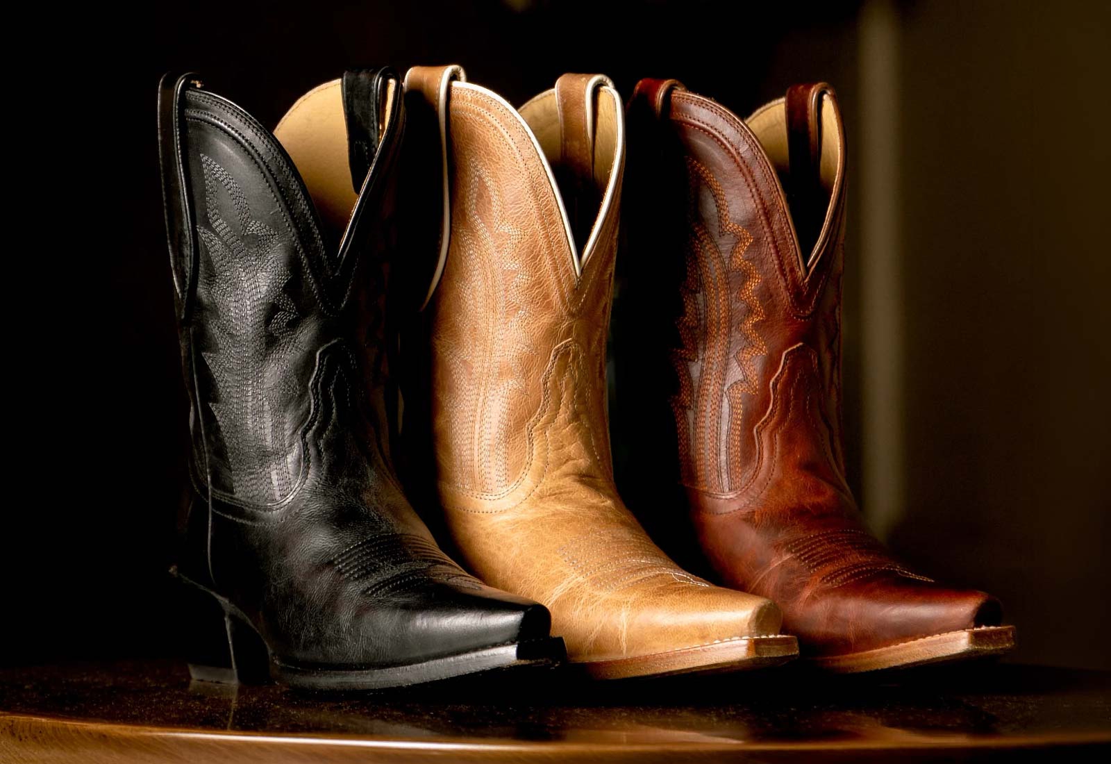 Areli 9" Bootie in Brown, tan, and black