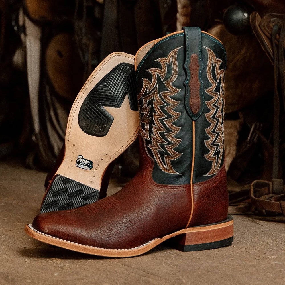 Alfredo 11" Western in brown.