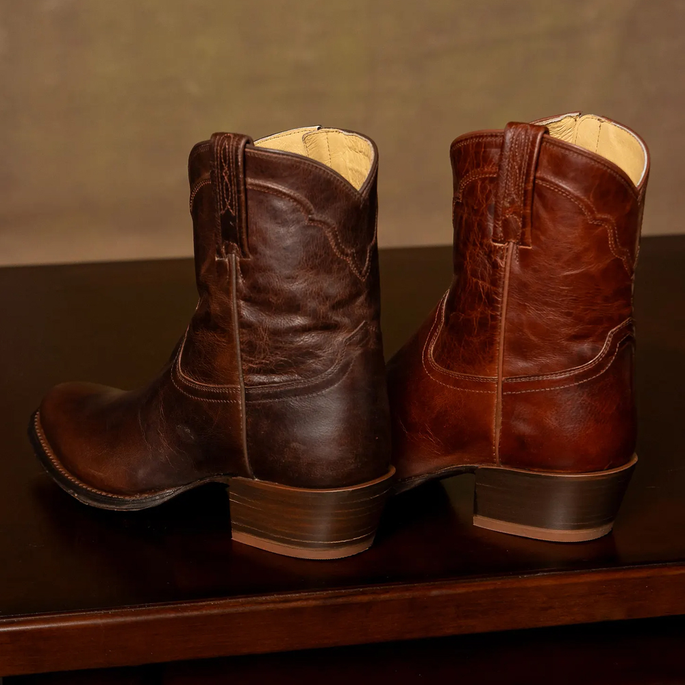 Sheridan 8" Western in brown.