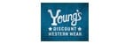 Compre a Tony Lama Boots en Youngs Discount Western Wear sitio web